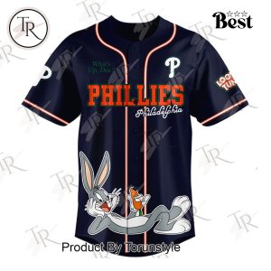 Philadelphia Phillies X Bugs Bunny Looney Tunes 2025 Limited Edition Baseball Jersey