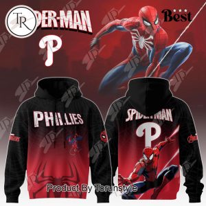 Philadelphia Phillies X Spider Man Game Night 2025 Limited Edition Hoodie