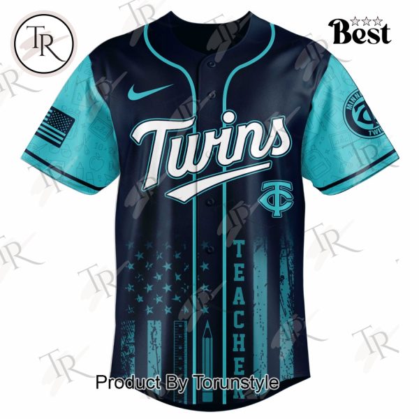 Minnesota Twins X Teacher Appreciation Day 2025 Special Edition Baseball Jersey