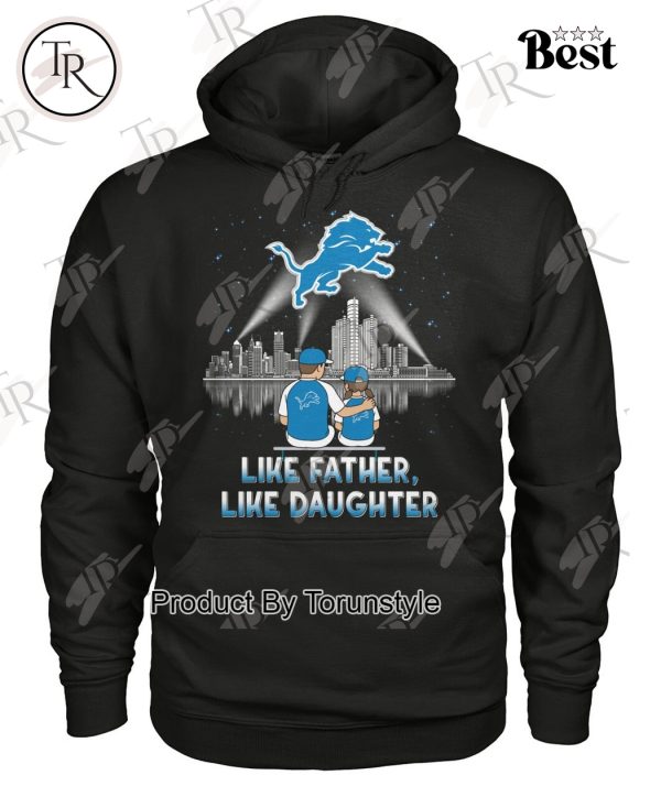 Detroit Lions Like Father, Like Daughter 2025 Limited Edition T-Shirt