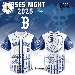 2025 Boston Red Sox X Nurses Night Limited Edition Baseball Jersey