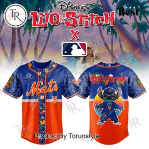 New York Mets X Lilo & Stitch 2025 Limited Edition Baseball Jersey