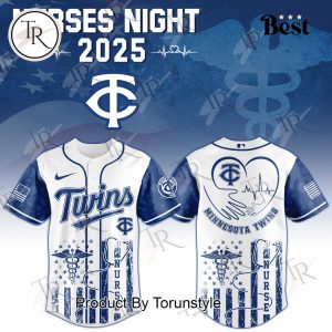 2025 Minnesota Twins X Nurses Night Limited Edition Baseball Jersey