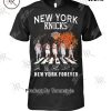 New York Knicks Basketball God First Family Second Then T-Shirt