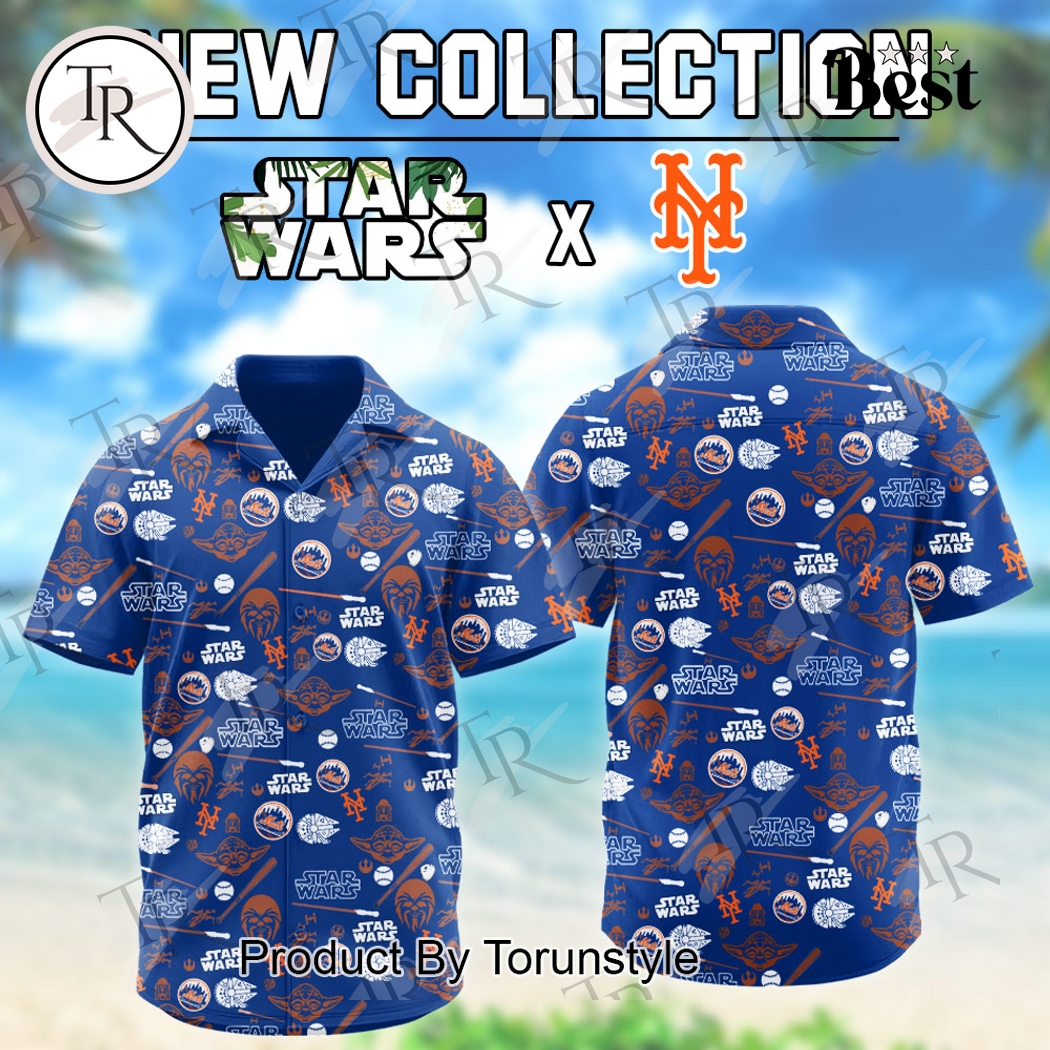 New York Mets X Star Wars 2025  Edition Hawaiian Shirt