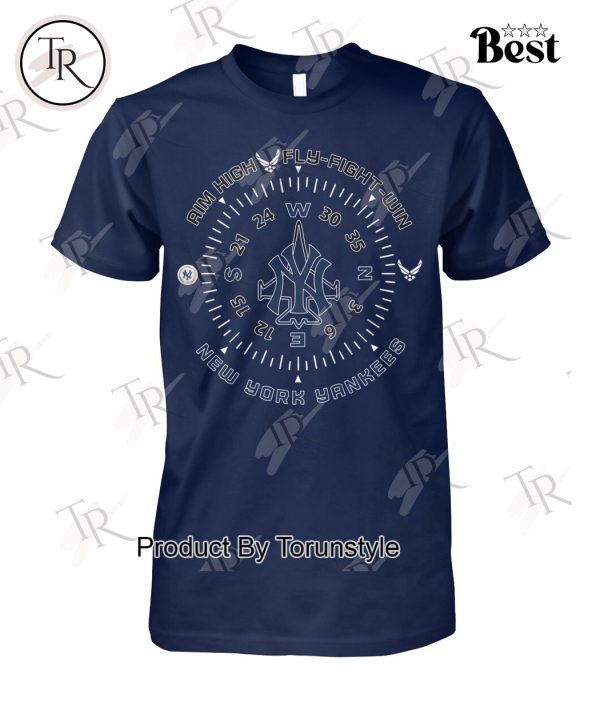 New York Yankees Aim High Fly-Fight-Win T-Shirt