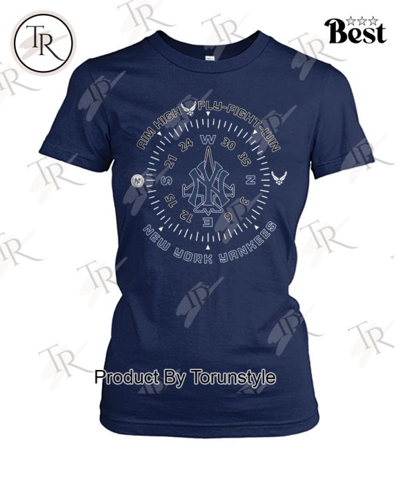 New York Yankees Aim High Fly-Fight-Win T-Shirt