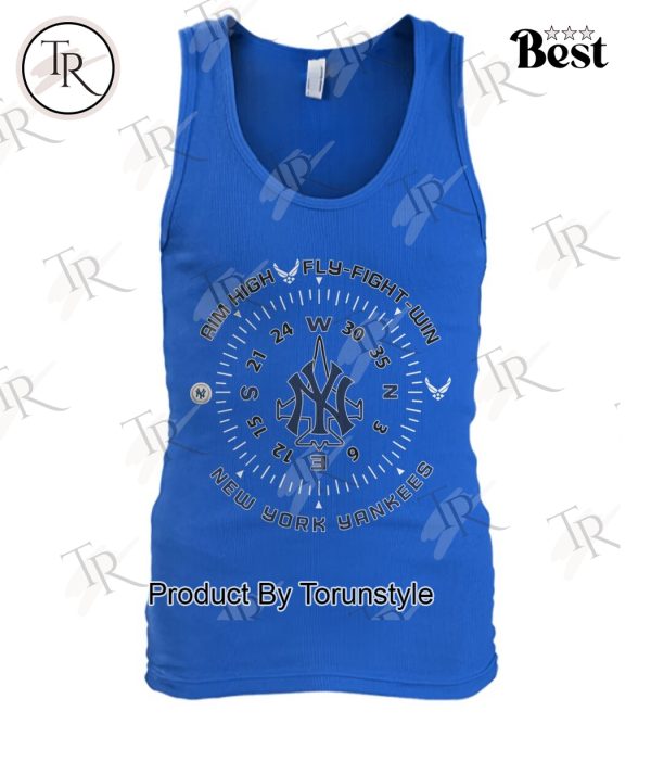 New York Yankees Aim High Fly-Fight-Win T-Shirt