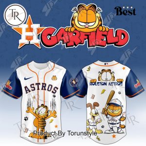 Houston Astros X Garfield 2025 Special Edition Baseball Jersey