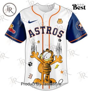 Houston Astros X Garfield 2025 Special Edition Baseball Jersey