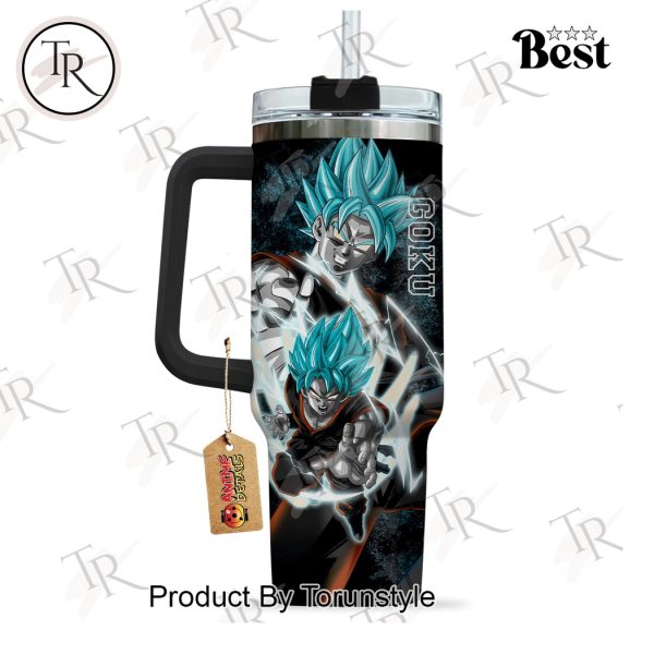 Dragon Ball X Goku Super Saiyan Blue Limited Edition 40oz Tumbler