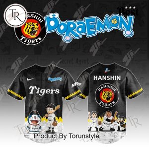 Hanshin Tigers X Doraemon 2025 Special Edition Baseball Jersey