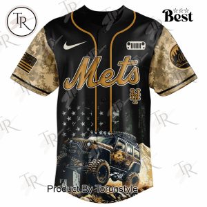 New York Mets X Jeep Life 2025 Off-Road Limited Edition Baseball Jersey