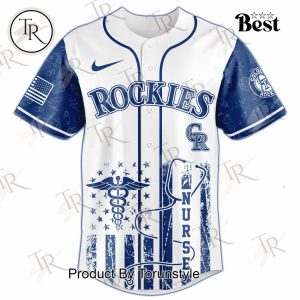 2025 Colorado Rockies X Nurses Night Limited Edition Baseball Jersey