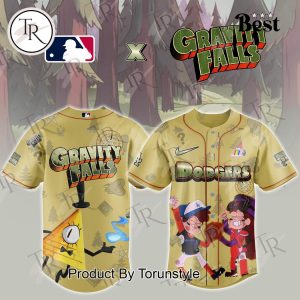 Los Angeles Dodgers X Gravity Falls 2025 Limited Edition Baseball Jersey