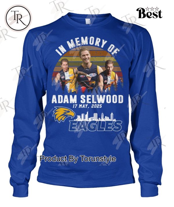 In Memory Of Adam Selwood 2025 X West Coast Eagles Limited Edition T-Shirt