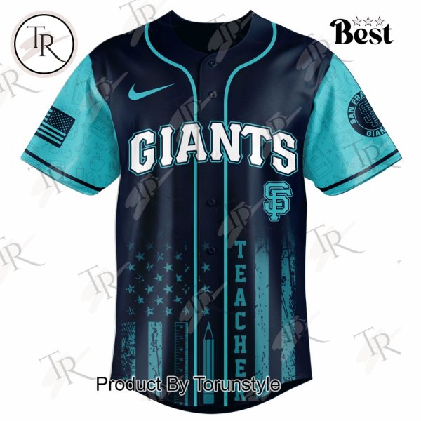 San Francisco Giants X Teacher Appreciation Day 2025 Special Edition Baseball Jersey
