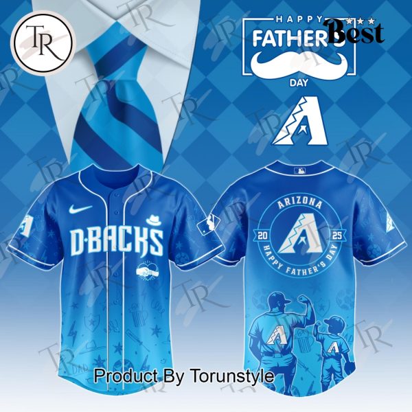 Arizona Diamondbacks Happy Father’s Day 2025 Limited Edition Baseball Jersey