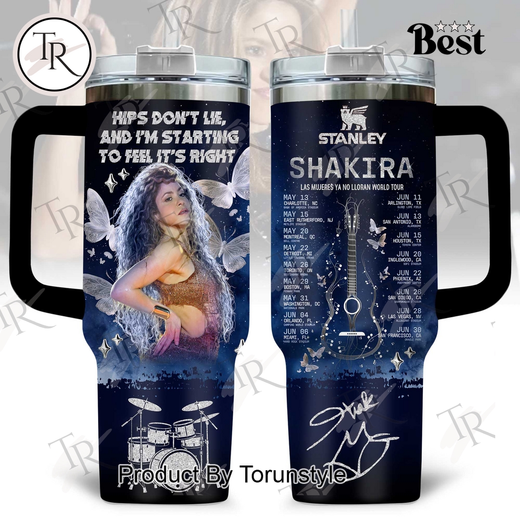 Shakira Las Mujeres Ya No Lloran World Tour Limited Edition 40oz Tumbler Shakira Las Mujeres Ya No Lloran World Tour Limited Edition 40oz Tumbler