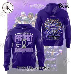 Minnesota Frost 2025 Walter Cup Champions Special Edition Hoodie