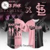 Texas Rangers X Black Pink Deadline World Tour Limited Edition Baseball Jersey Texas Rangers X Black Pink Deadline World Tour Limited Edition Baseball Jersey