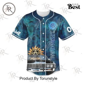 Supernatural Saving People, Hunting Things, The Family Business Custom Name Limited Edition Baseball Jersey