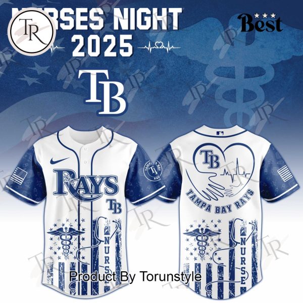 2025 Tampa Bay Rays X Nurses Night Limited Edition Baseball Jersey