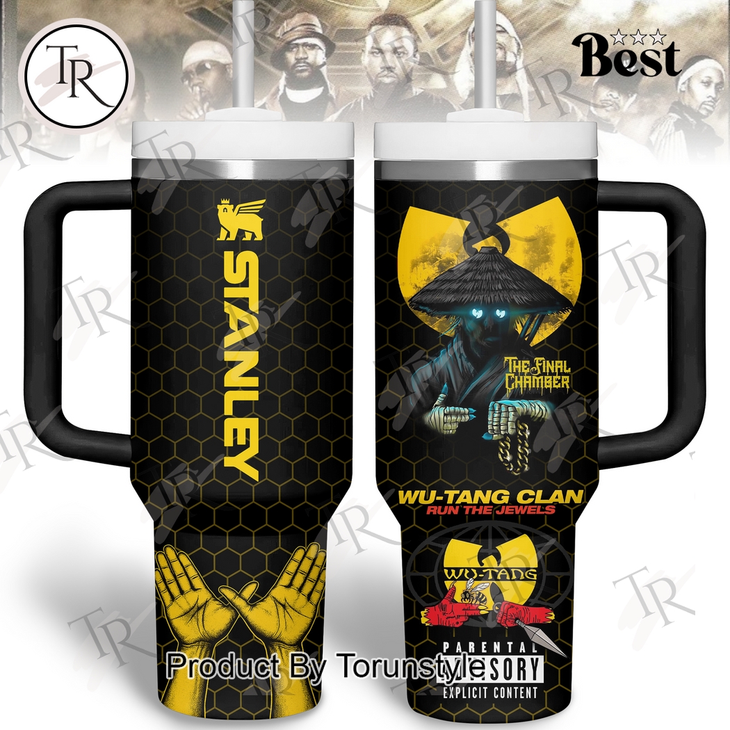 The Final Chamber Wu-Tang Clan Run The Jewels Limited Edition 40oz Tumbler The Final Chamber Wu-Tang Clan Run The Jewels Limited Edition 40oz Tumbler
