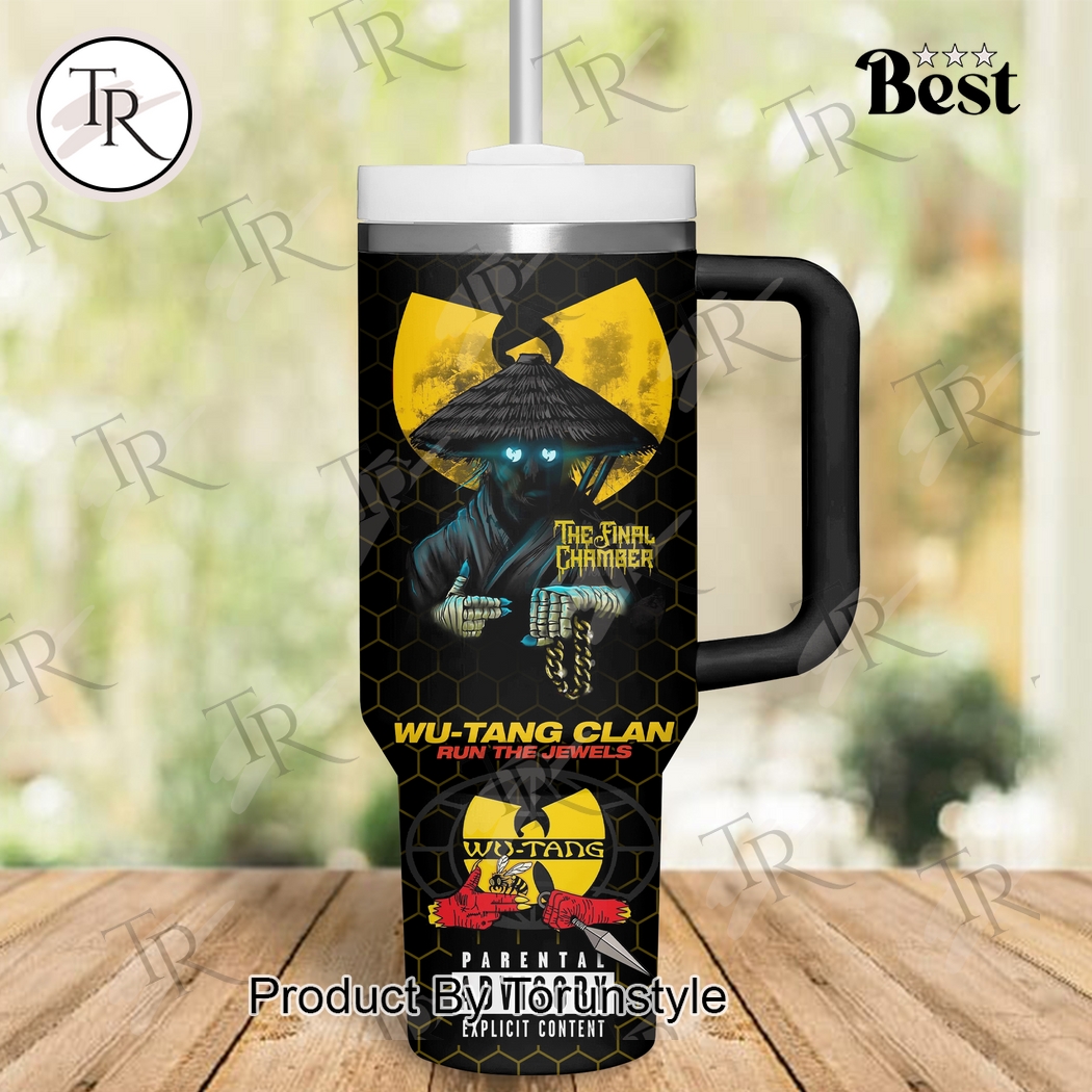 The Final Chamber Wu-Tang Clan Run The Jewels Limited Edition 40oz Tumbler The Final Chamber Wu-Tang Clan Run The Jewels Limited Edition 40oz Tumbler