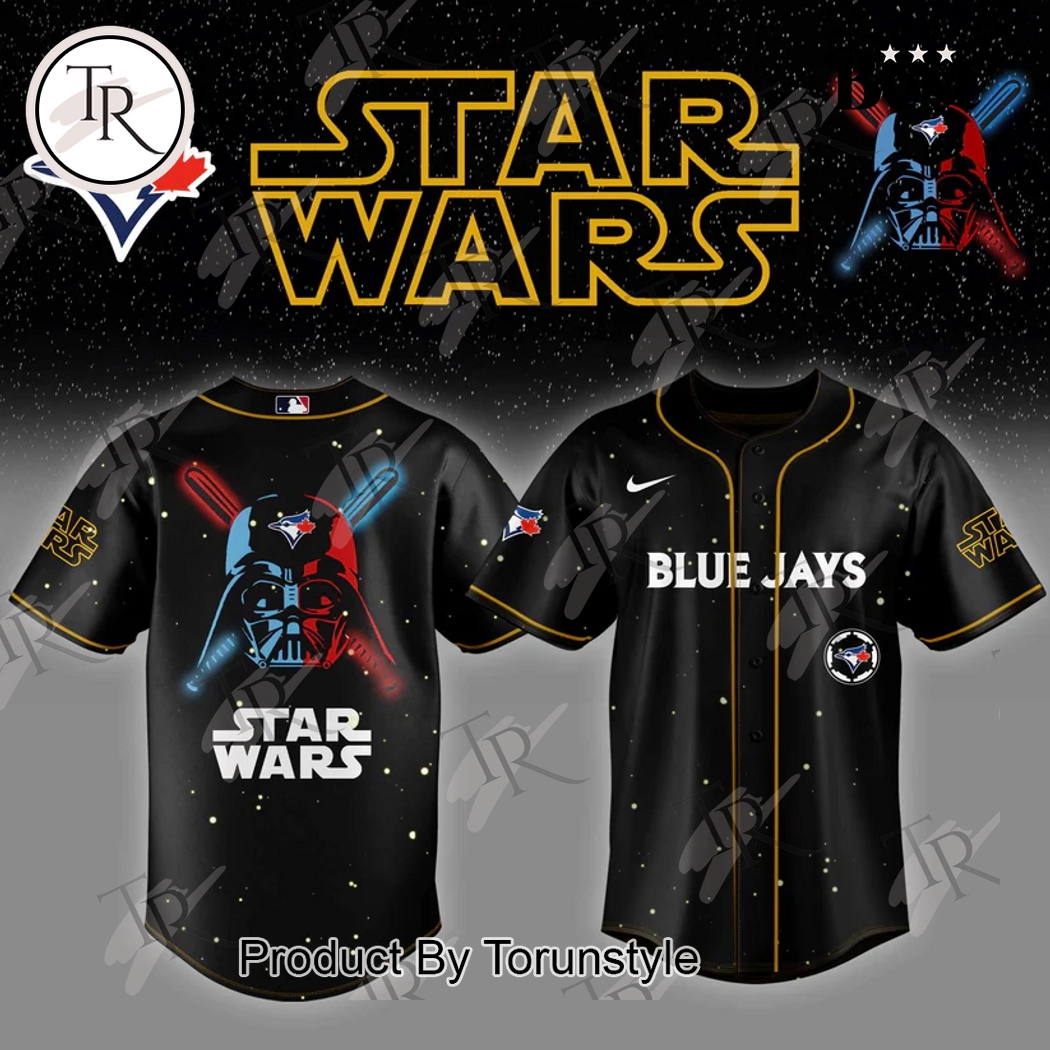 Toronto Blue Jays 2025 X Star Wars Limited Edition Baseball Jersey Toronto Blue Jays 2025 X Star Wars Limited Edition Baseball Jersey