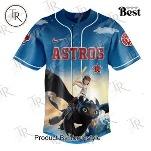 Houston Astros X How To Train Your Dragon 2025 Limited Edition Baseball Jersey