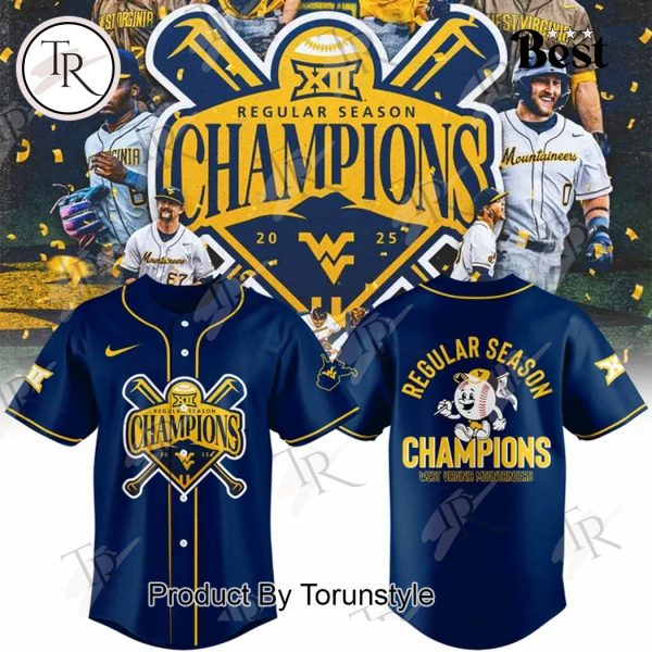 West Virginia Mountaineers Regular Season Champions 2025 Special Edition Hoodie