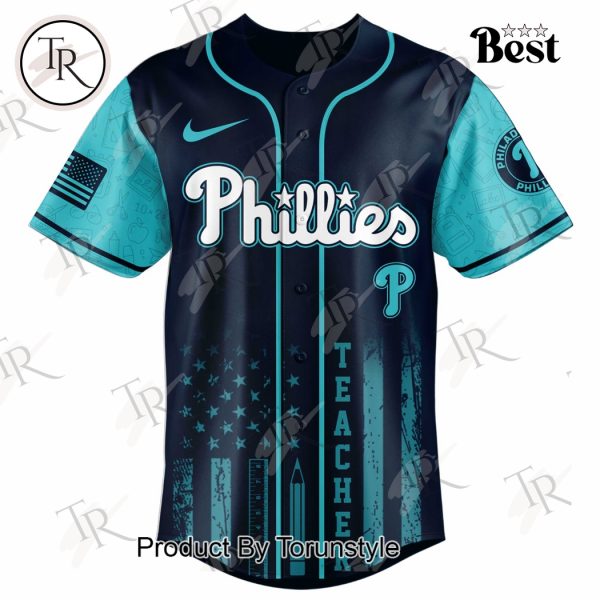 Philadelphia Phillies X Teacher Appreciation Day 2025 Special Edition Baseball Jersey