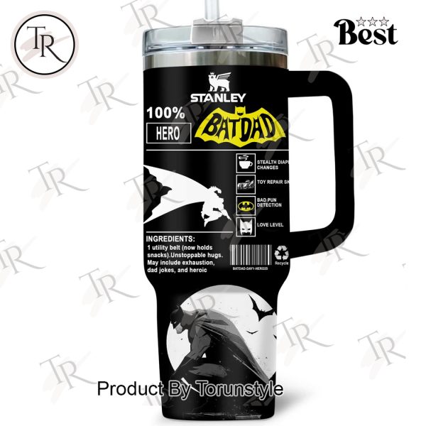 Batman Dad Not All Heroes Wear Capes 2025 Custom Name Limited Edition 40oz Tumbler