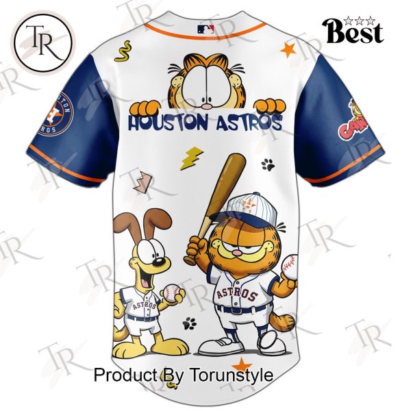 Houston Astros X Garfield 2025 Special Edition Baseball Jersey
