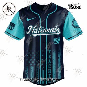 Washington Nationals X Teacher Appreciation Day 2025 Special Edition Baseball Jersey
