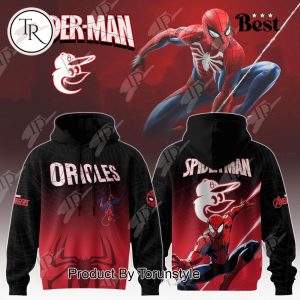Baltimore Orioles X Spider Man Game Night 2025 Limited Edition Hoodie