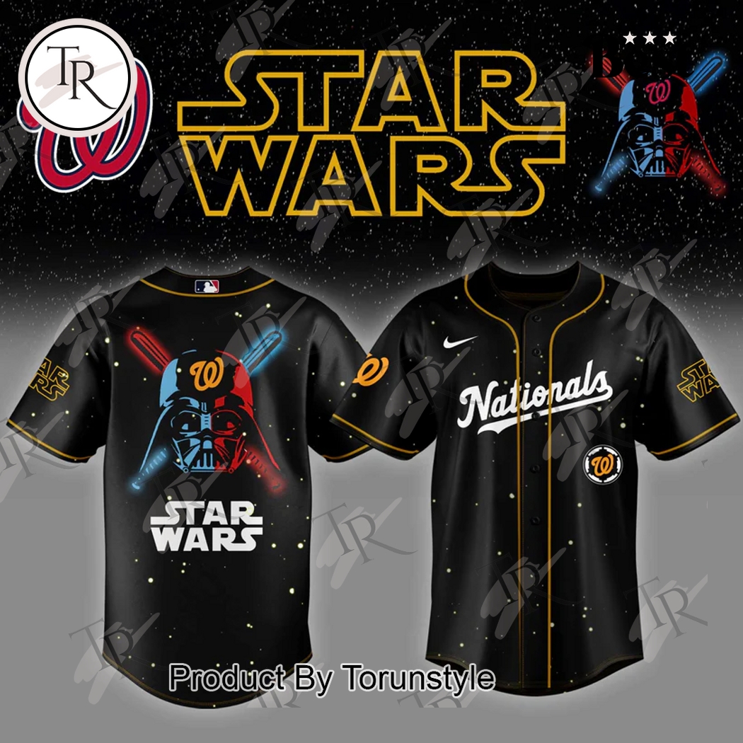 Washington Nationals 2025 X Star Wars Limited Edition Baseball Jersey Washington Nationals 2025 X Star Wars Limited Edition Baseball Jersey