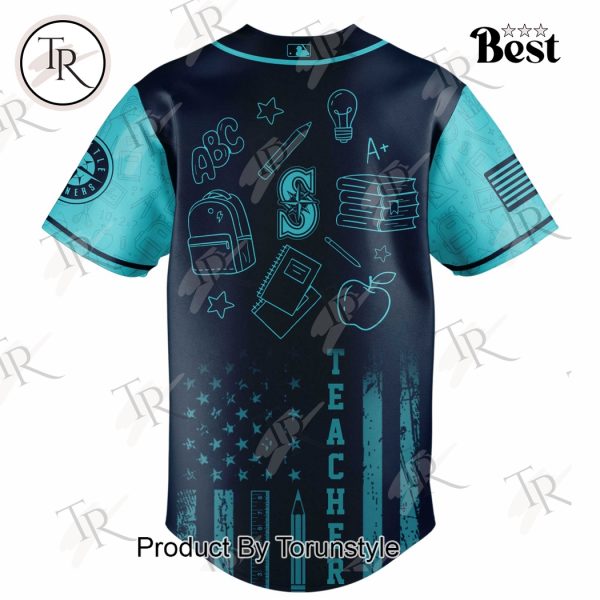 Seattle Mariners X Teacher Appreciation Day 2025 Special Edition Baseball Jersey
