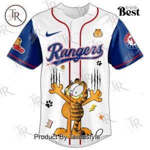 Texas Rangers X Garfield 2025 Special Edition Baseball Jersey