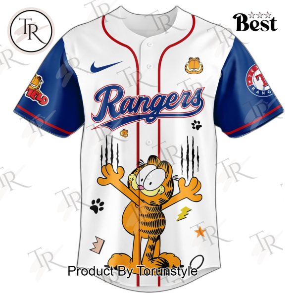 Texas Rangers X Garfield 2025 Special Edition Baseball Jersey
