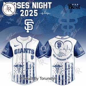 2025 San Francisco Giants X Nurses Night Limited Edition Baseball Jersey