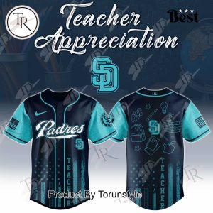 San Diego Padres X Teacher Appreciation Day 2025 Special Edition Baseball Jersey