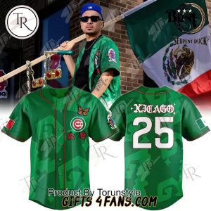 Chicago Cubs 2025 Mexican Heritage Night New Limited Edition Baseball Jersey