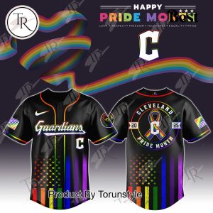 Cleveland Guardians X Happy Pride Month 2025 Limited Edition Baseball Jersey