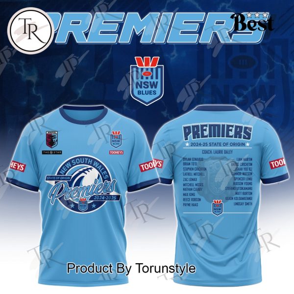 New South Wales Blues Premiers 2024-25 State Of Origin Limited Edition Hoodie