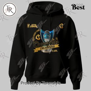 Super Rugby Final Champions 24-25 Crusaders Hoodie