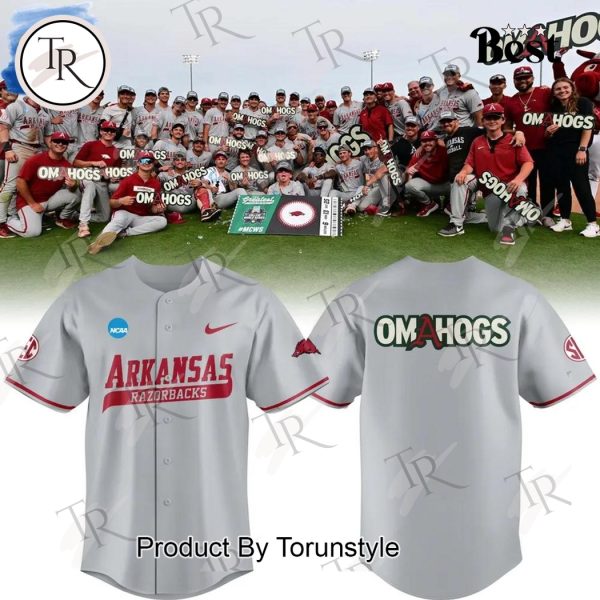 2025 Arkansas Razorbacks Omahogs New Limited Edition Baseball Jersey