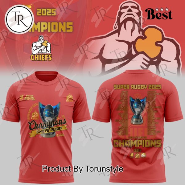 2025 Final Champions Chiefs Rugby Limited Edition Hoodie