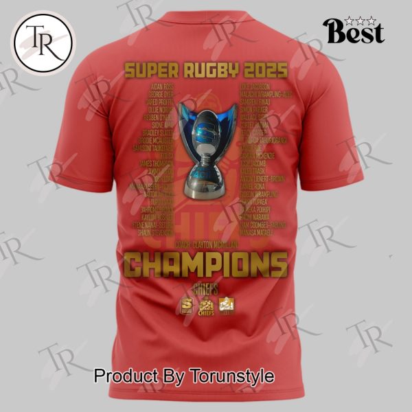 2025 Final Champions Chiefs Rugby Limited Edition Hoodie